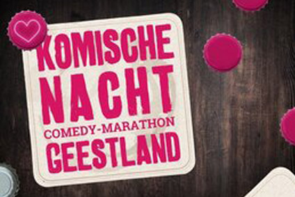 Werbung für die Komische Nacht
